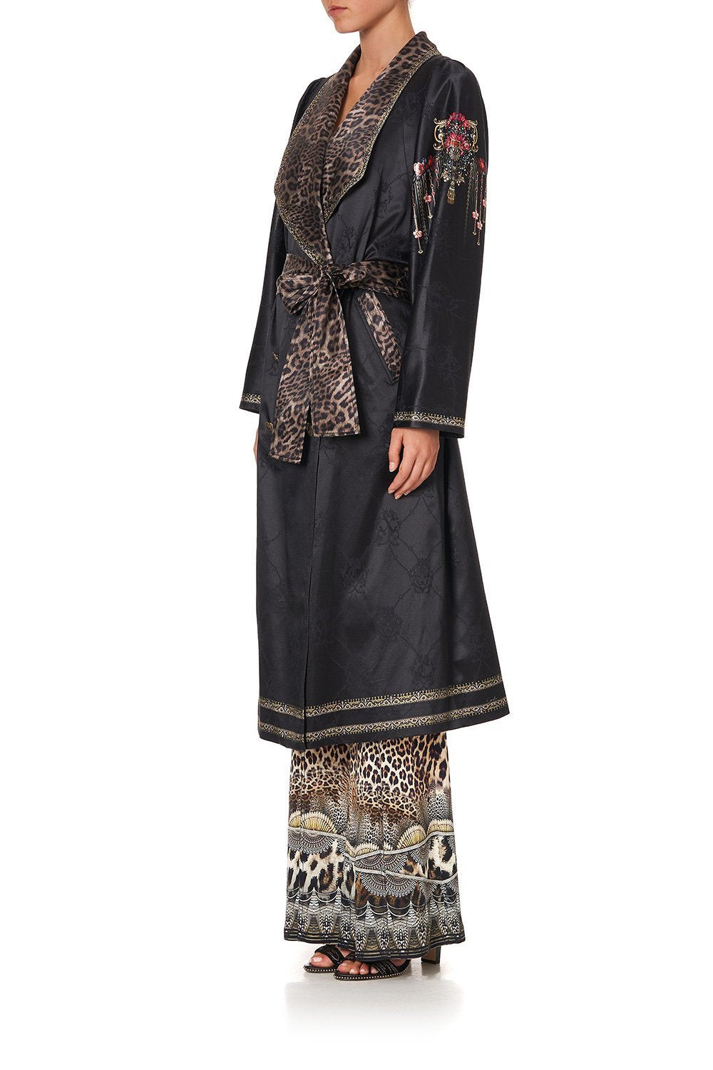 COAT WITH VEST DETAIL GOTHIC GODDESS