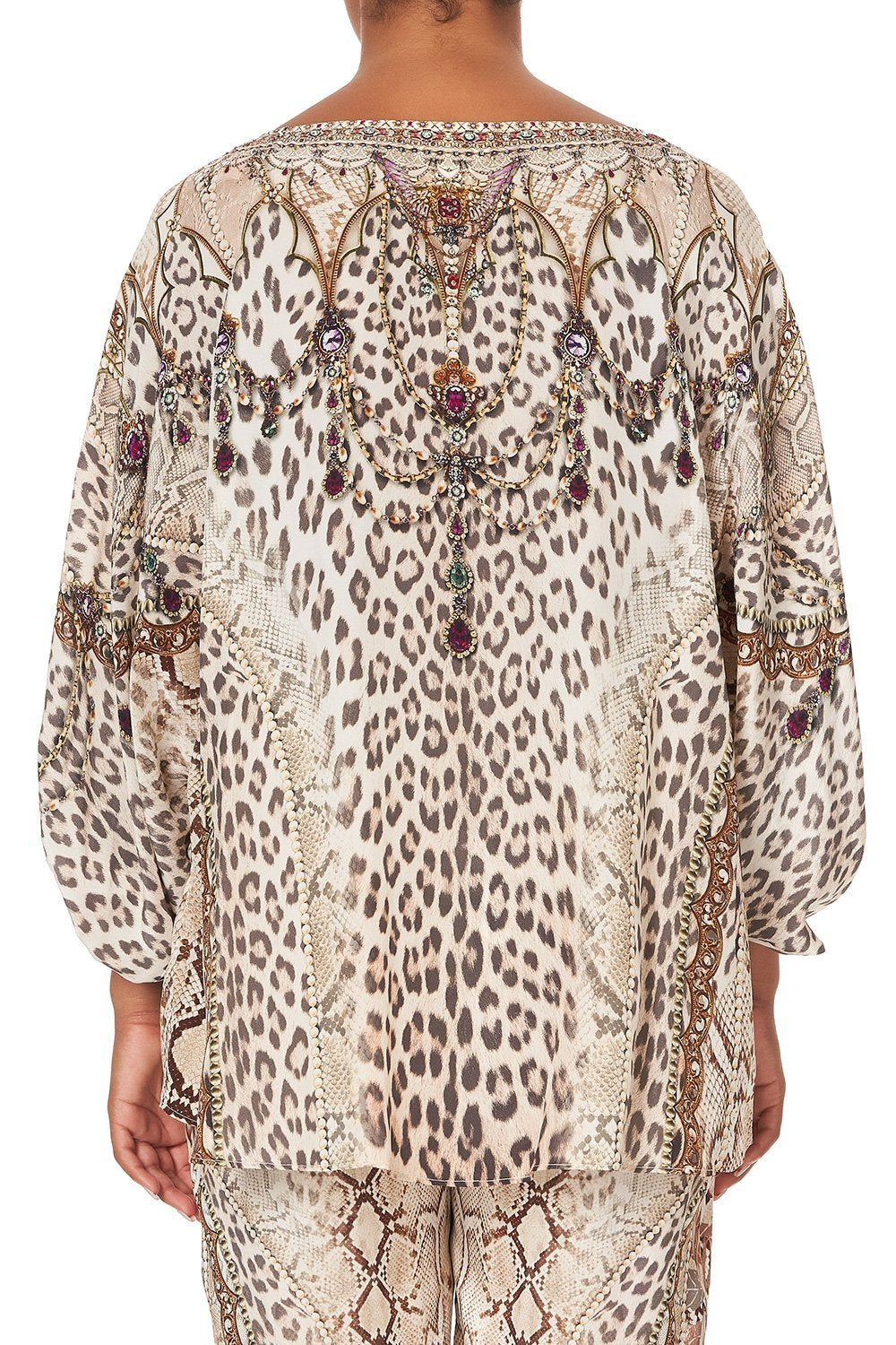 RAGLAN SLEEVE BLOUSE WITH CUFF ALL IS NOUVEAU