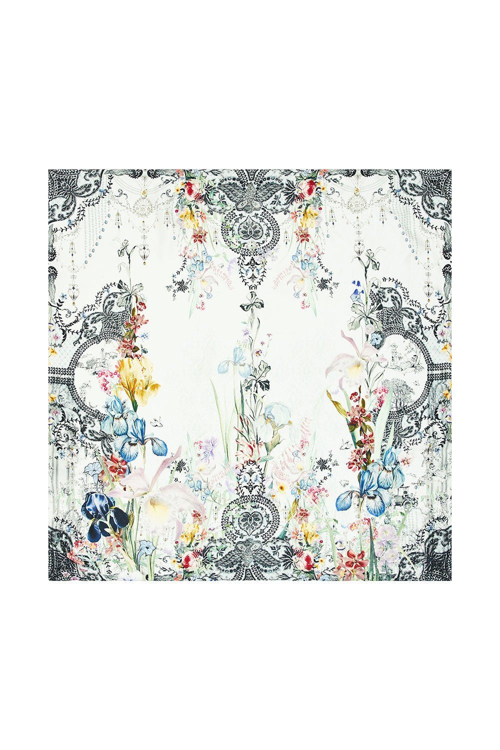 LARGE SQUARE SCARF TRUE ROMANCE