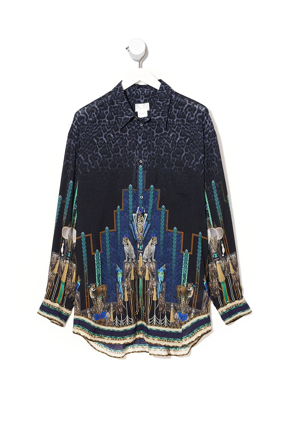 MENS OVERSIZED SHIRT DRIPPING IN DECO