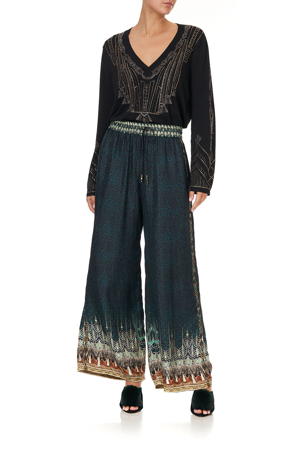 V NECK KNIT TUNIC FITZGERALDS FLAPPER