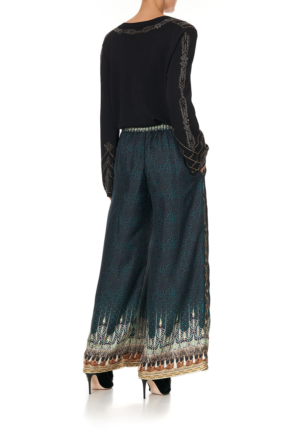 V NECK KNIT TUNIC FITZGERALDS FLAPPER