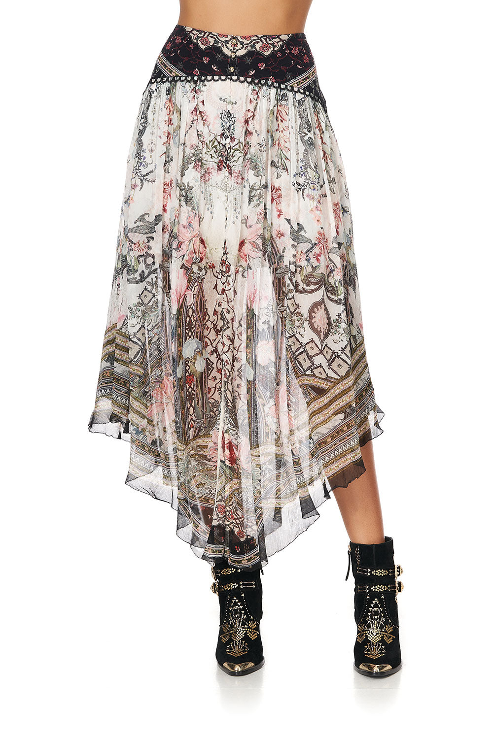 SHAPED WAIST SKIRT ROMANCE IS BORN