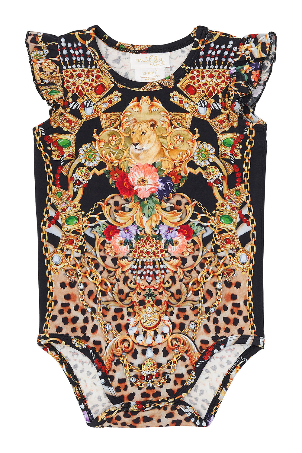 BABIES FRILL ONESIE A NIGHT IN THE 90S