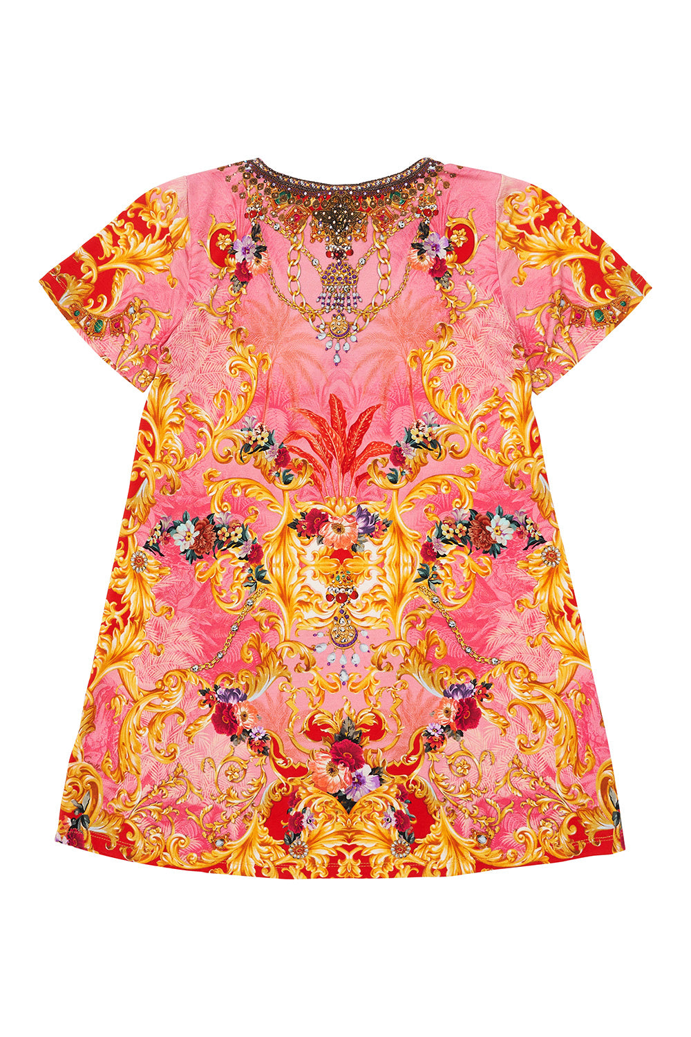 KIDS TSHIRT DRESS WITH FLARE HEM 4-10 DIARIES OF A DIVA