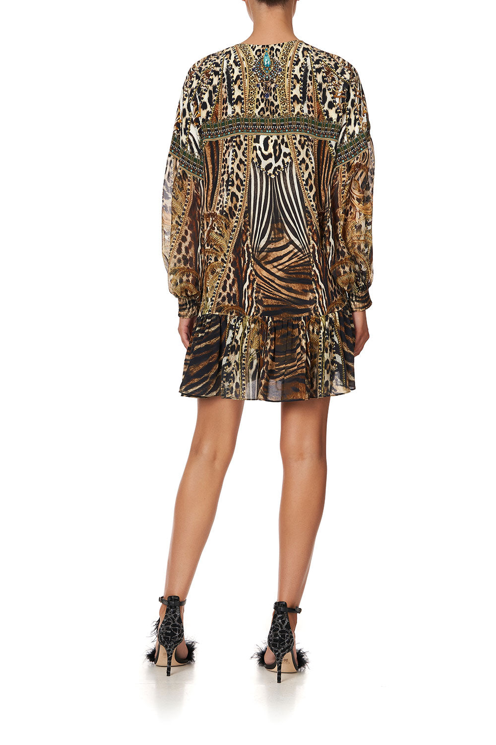 GATHERED YOKE DRESS BERKELEY ST AFTER DARK