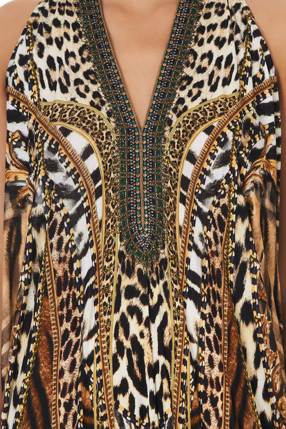 SIDE COWL JERSEY DRESS BERKELEY ST AFTER DARK