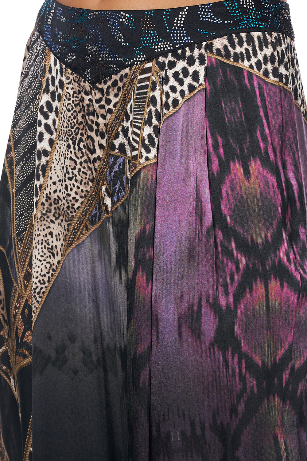 LOOSE PANT WITH DRAPED SIDE LADY STARDUST