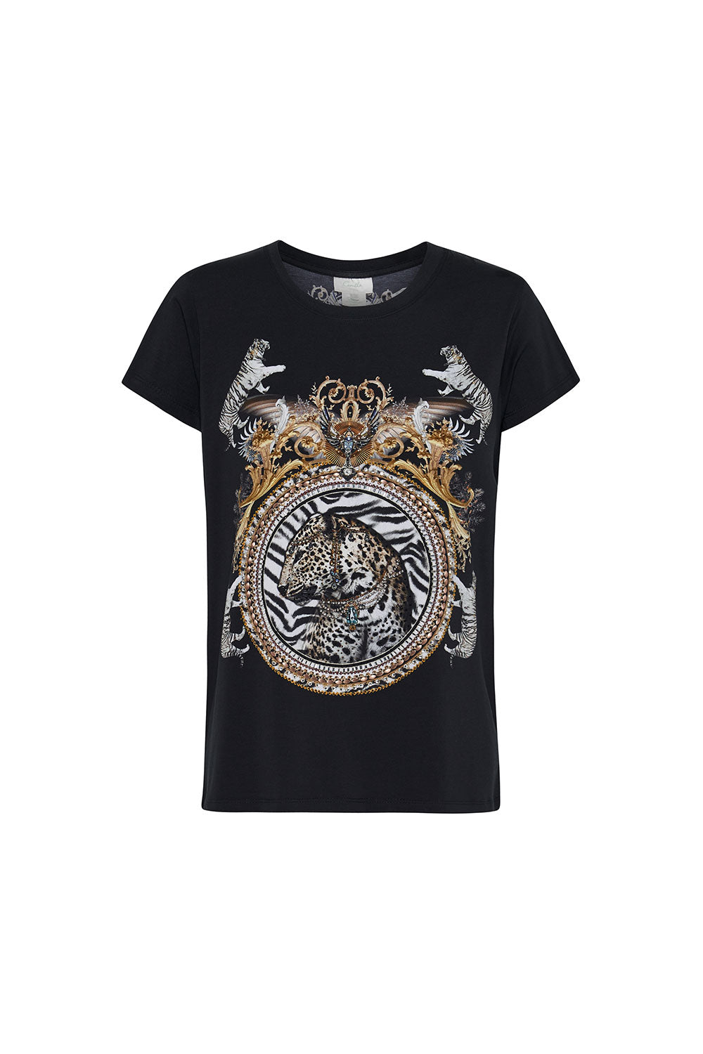 SLIM FIT ROUND NECK T-SHIRT GATES OF GLORY