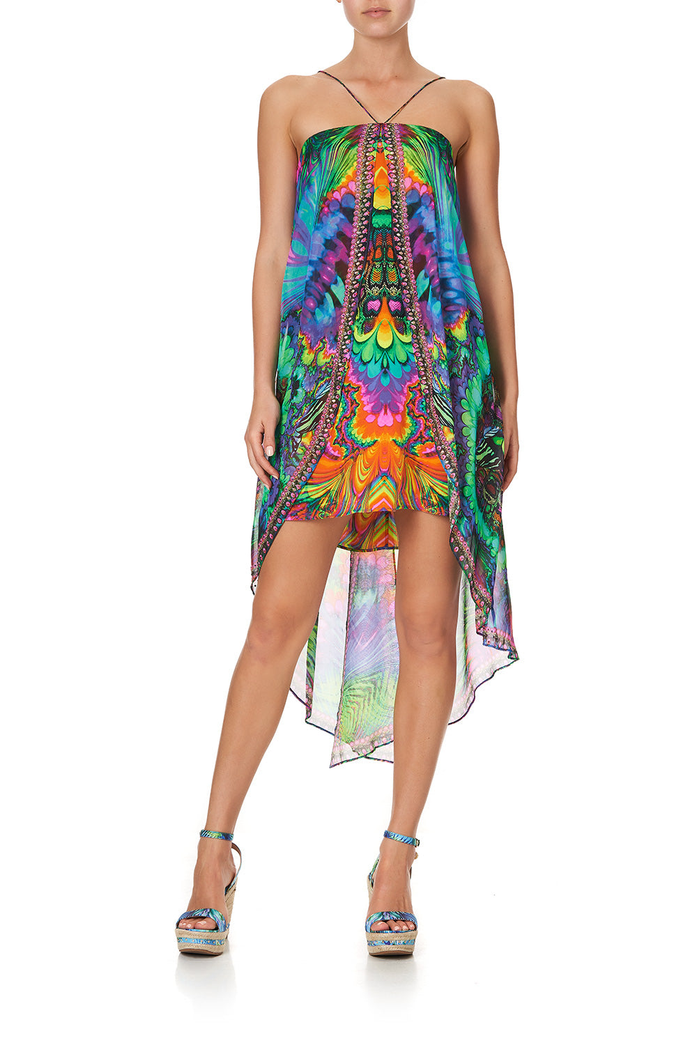 STRAPLESS OVERLAYER DRESS HYPED UP HIPPIE