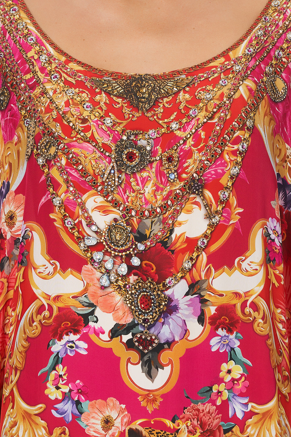 ROUND NECK KAFTAN PRIMA DONNA