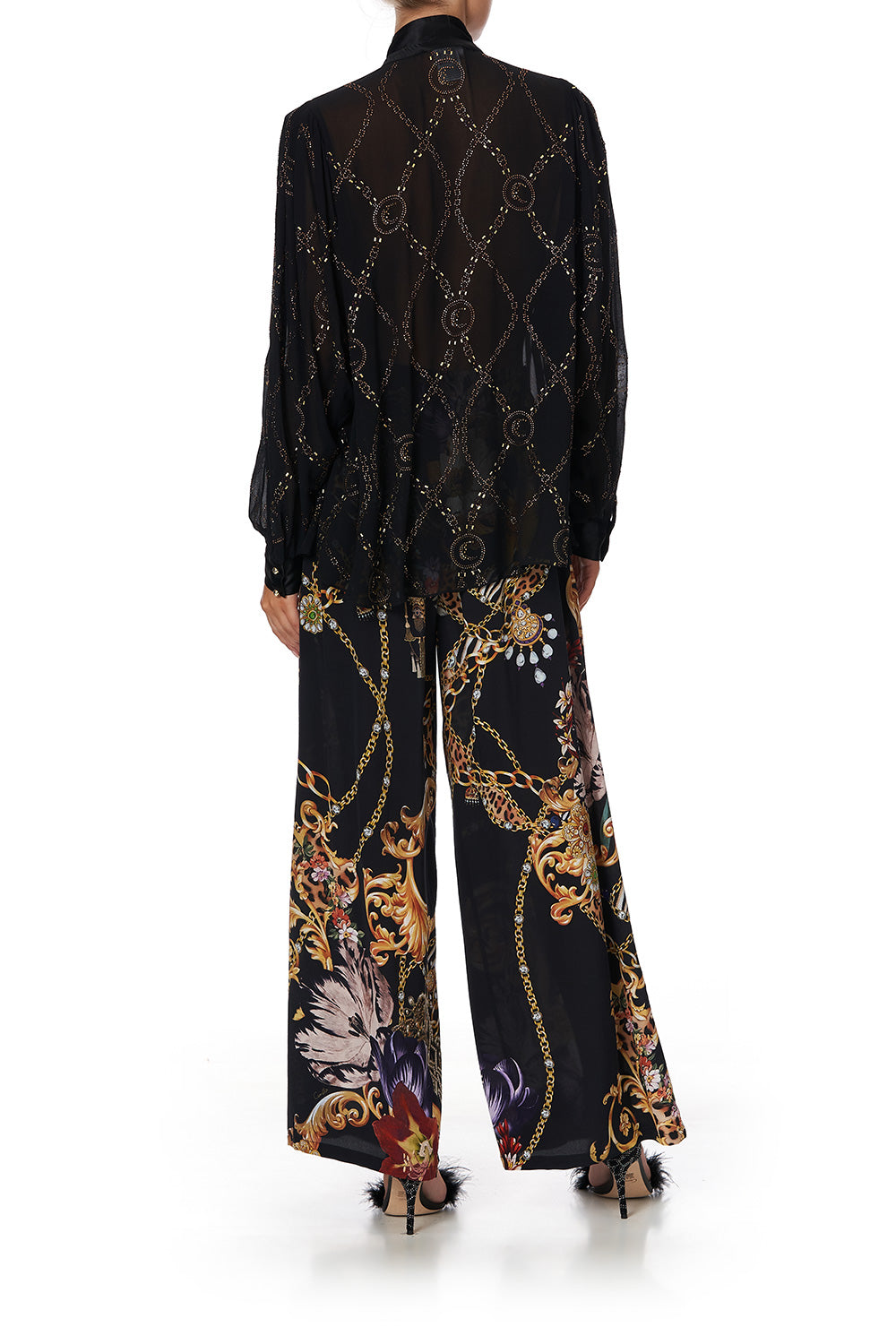 DROP SLEEVE SWING BLOUSE A NIGHT IN THE 90S