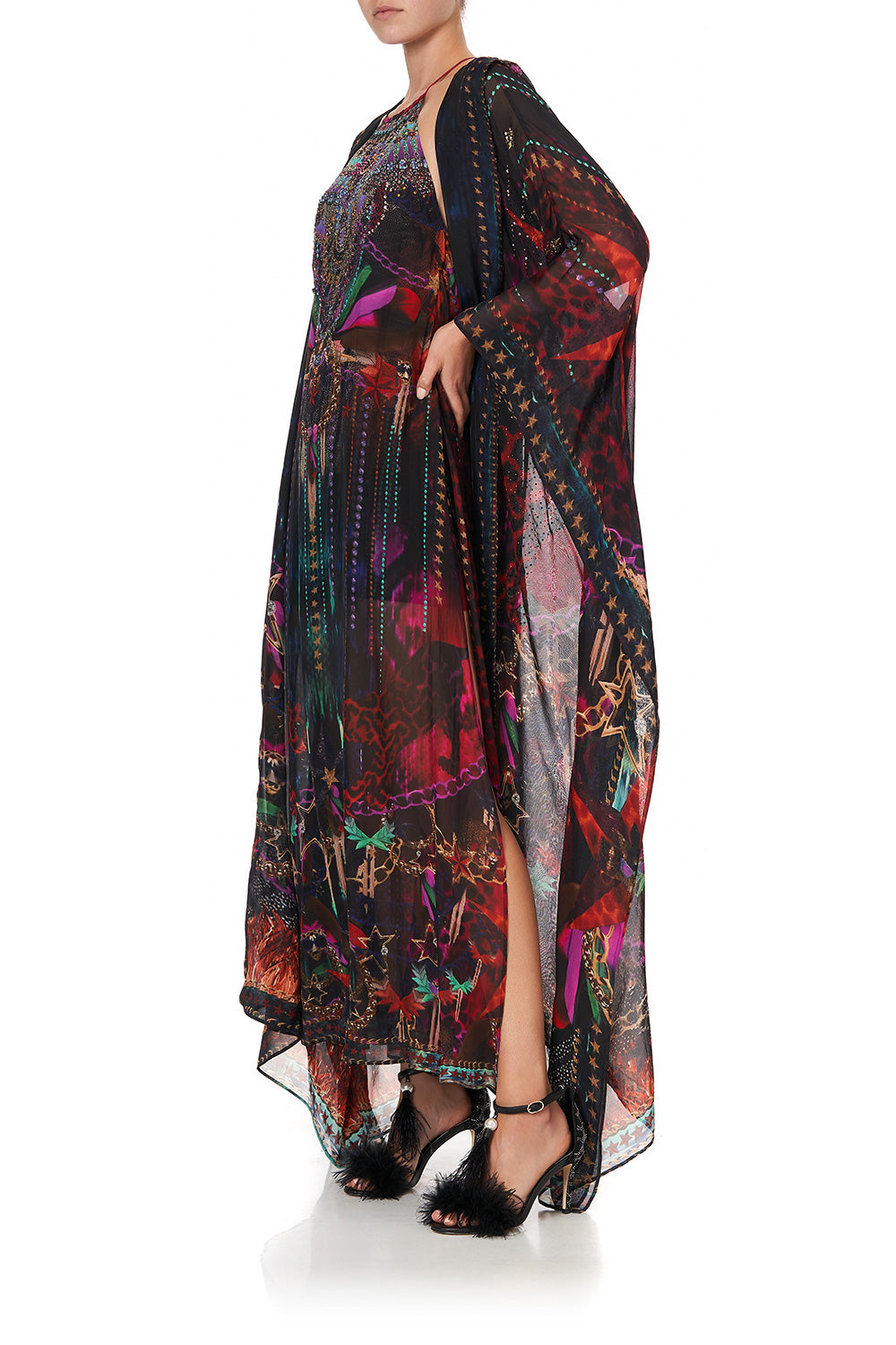 OVERSIZED ROBE ROCKET WOMAN