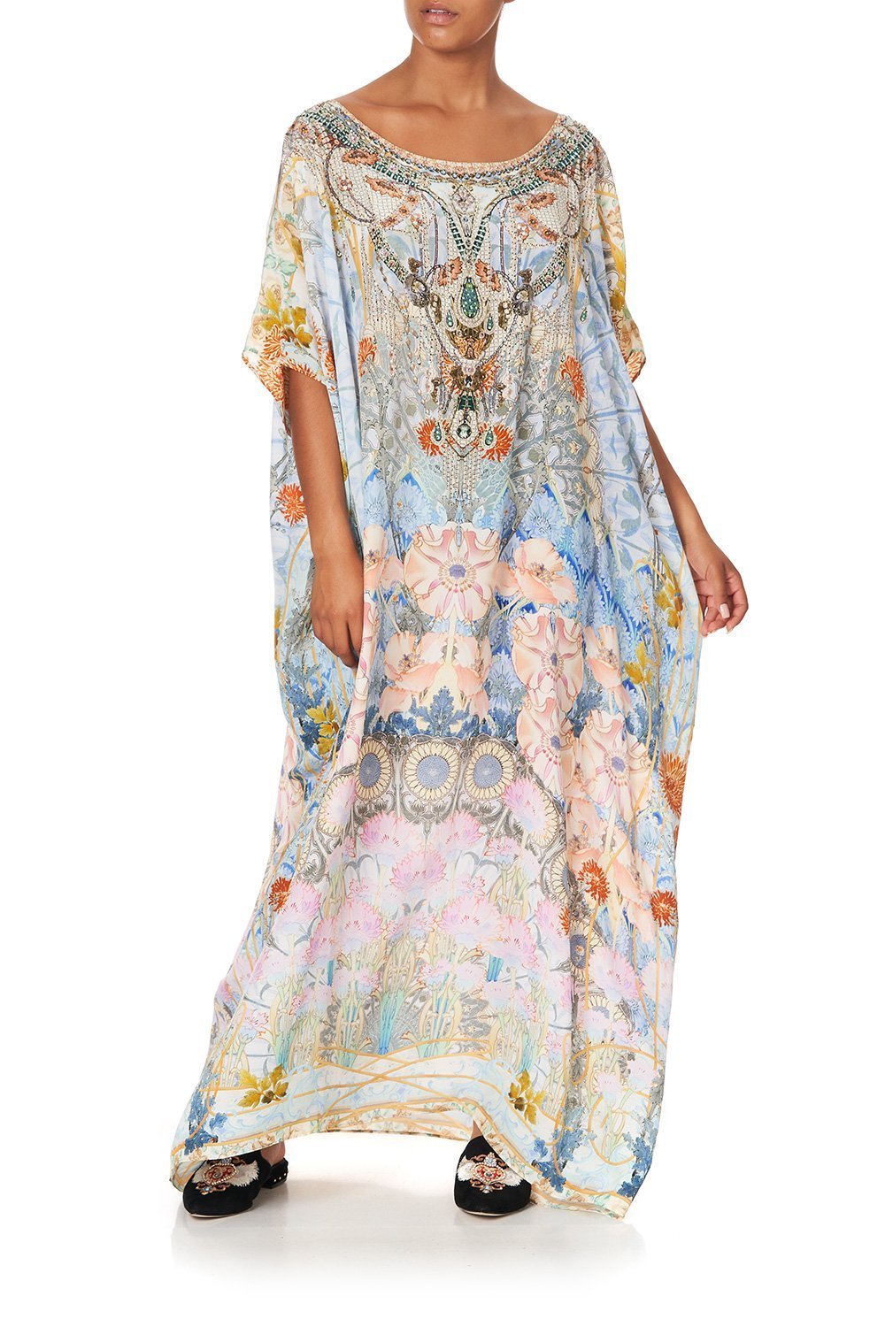 ROUND NECK KAFTAN MORRIS MUSE