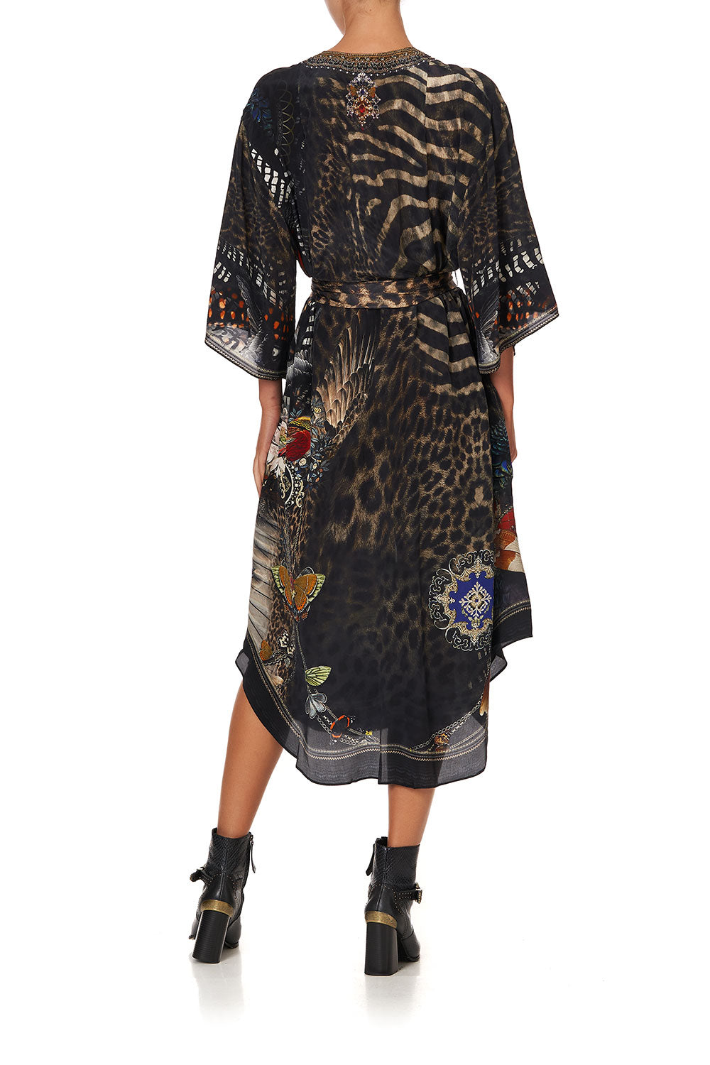 LOOSE BUTTON THROUGH DRESS TREASURE CHASER