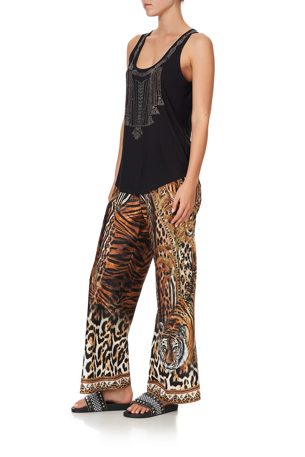 SCOOP NECK TANK BERKELEY ST AFTER DARK