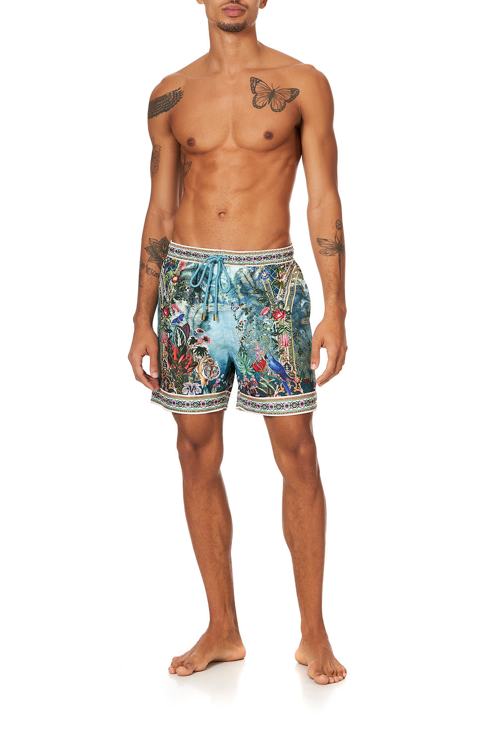 ELASTIC WAIST BOARDSHORT IF THESE WALLS COULD TALK