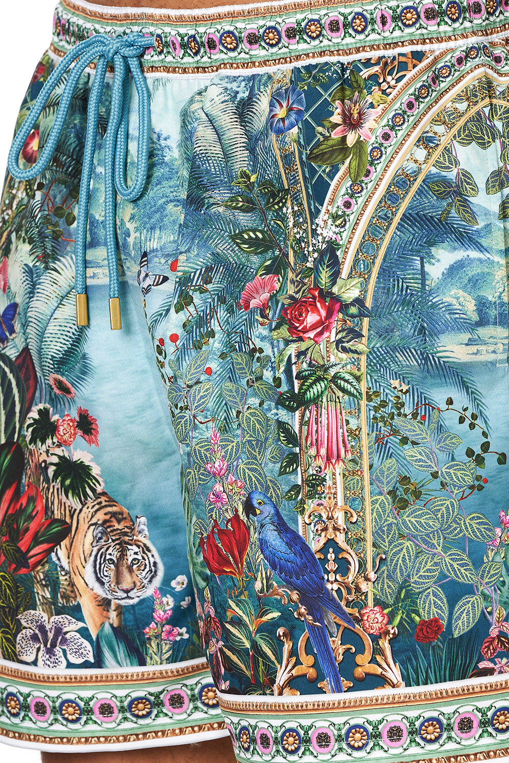 ELASTIC WAIST BOARDSHORT IF THESE WALLS COULD TALK