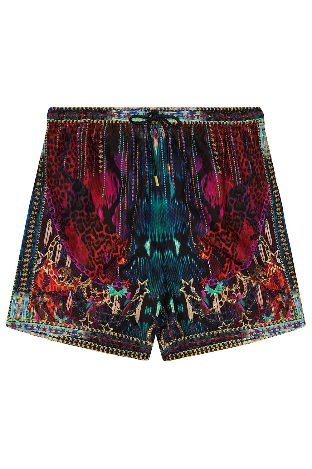 ELASTIC WAIST BOARDSHORT ROCKET WOMAN