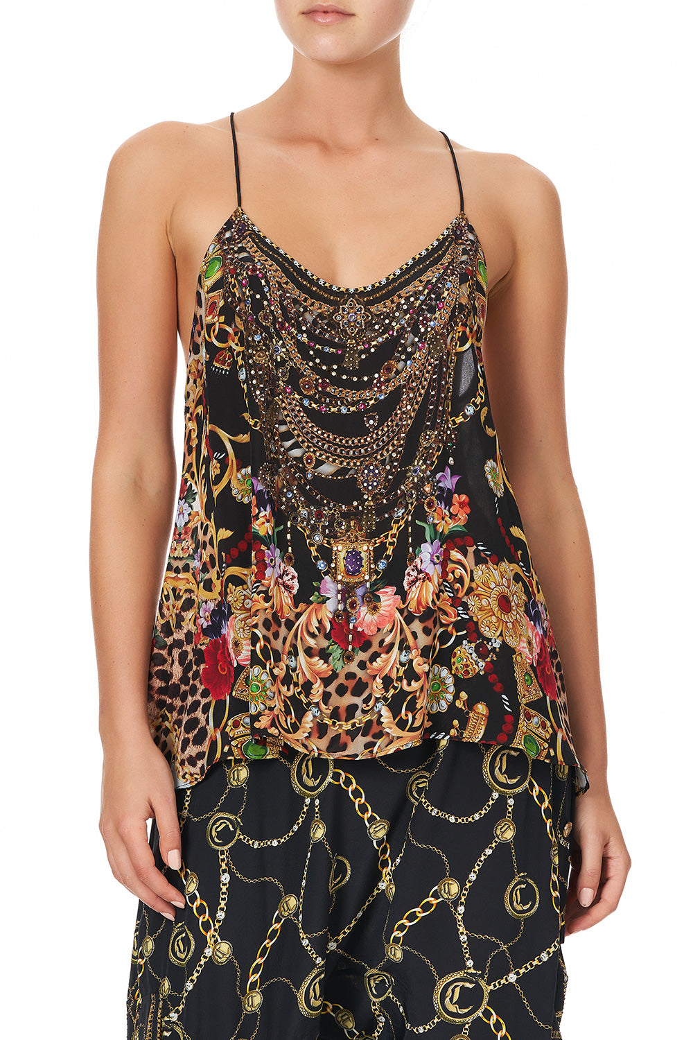 T BACK SHOESTRING TOP A NIGHT IN THE 90S