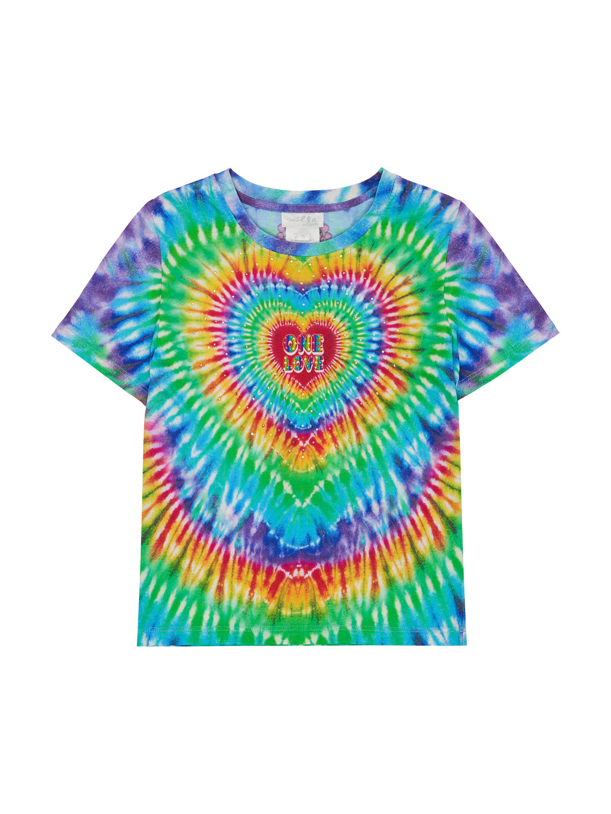 KIDS SHORT SLEEVE T-SHIRT 4-10 HYPED UP HIPPIE