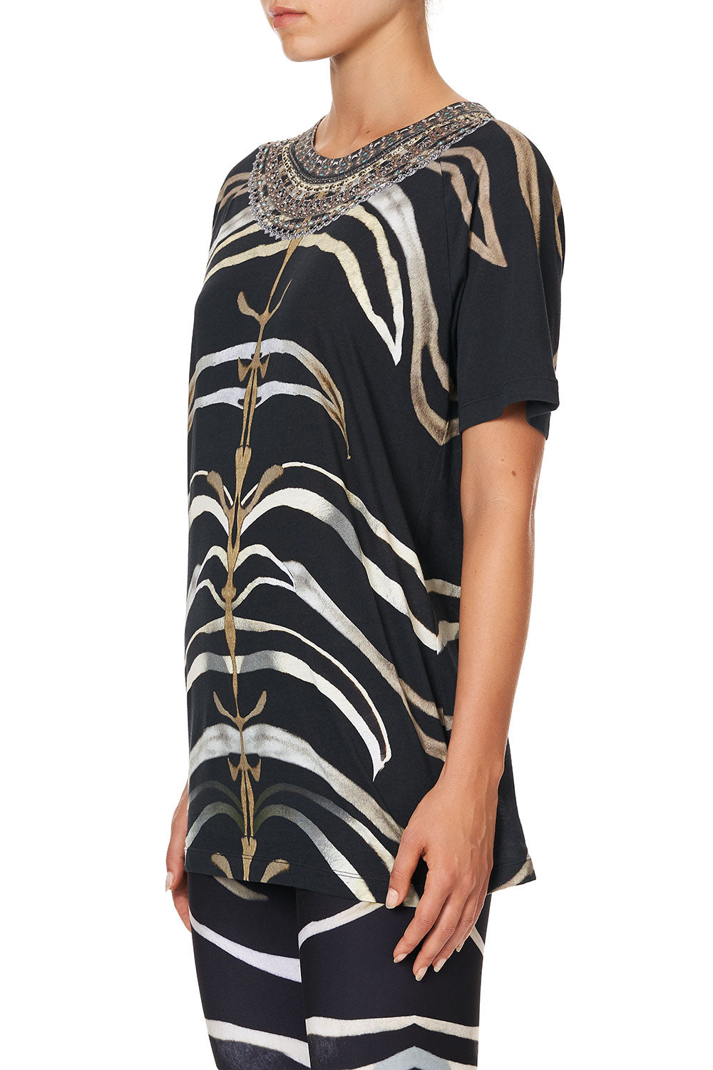 RAGLAN TEE ZEBRA CROSSING