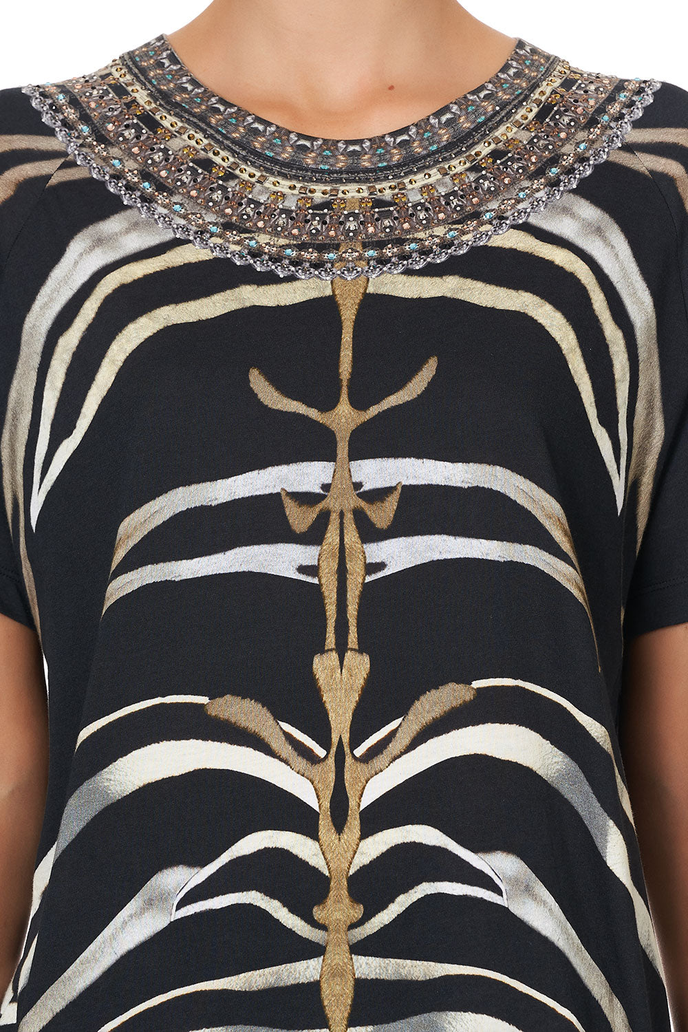 RAGLAN TEE ZEBRA CROSSING