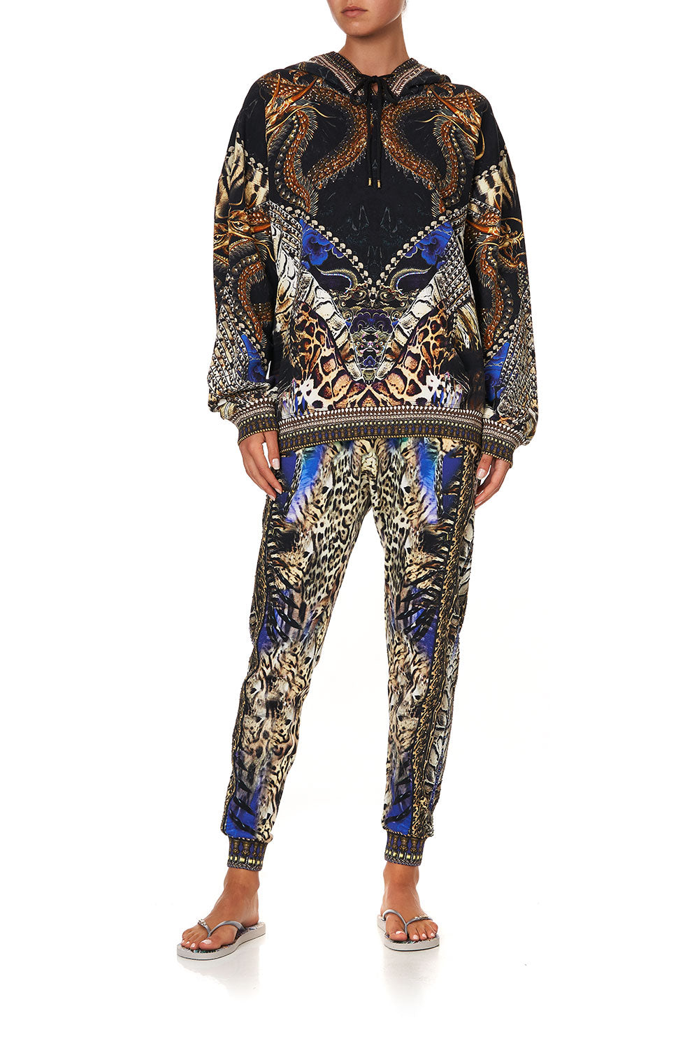 OVERSIZE BOYFRIEND HOODIE DRAGON LADY