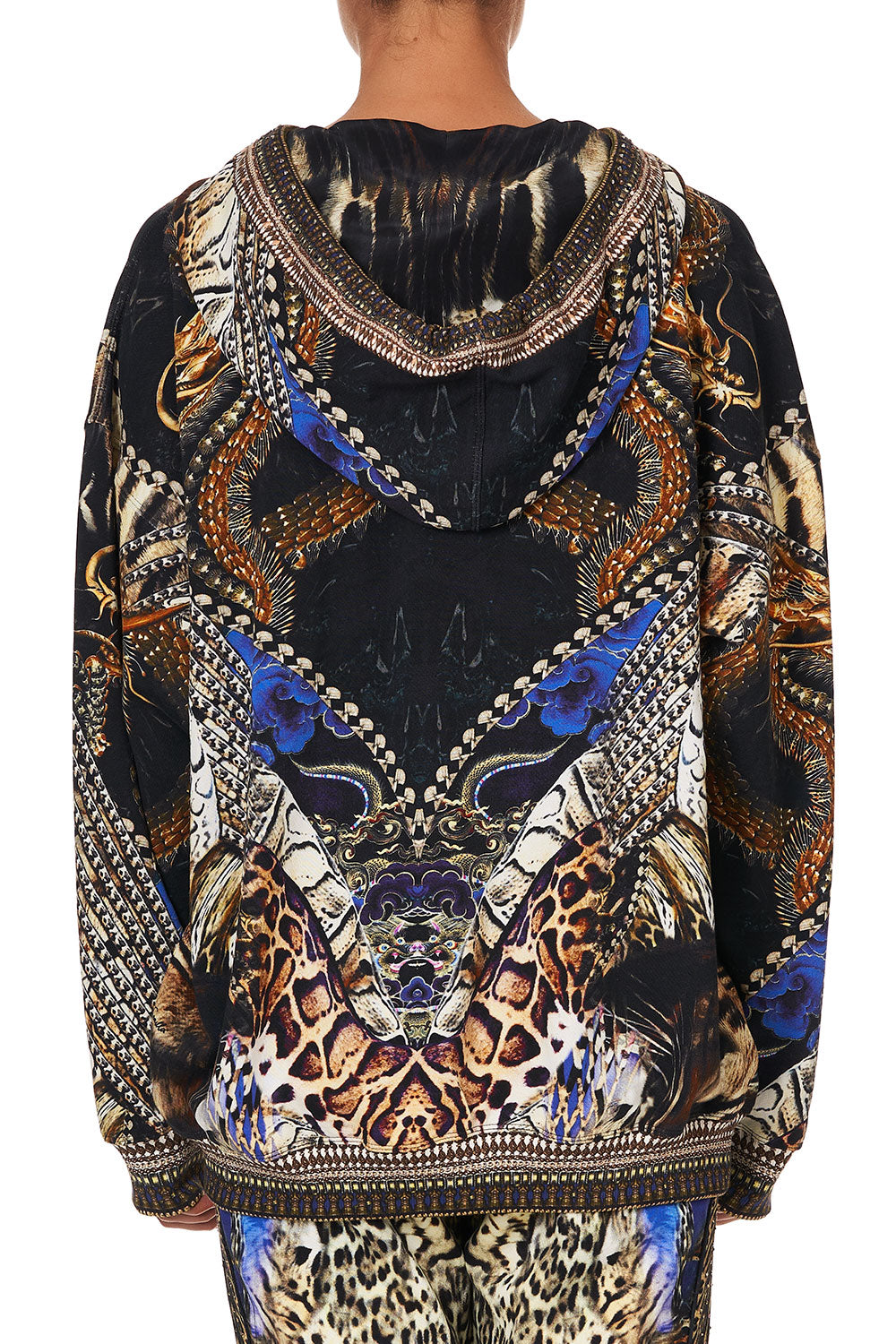 OVERSIZE BOYFRIEND HOODIE DRAGON LADY