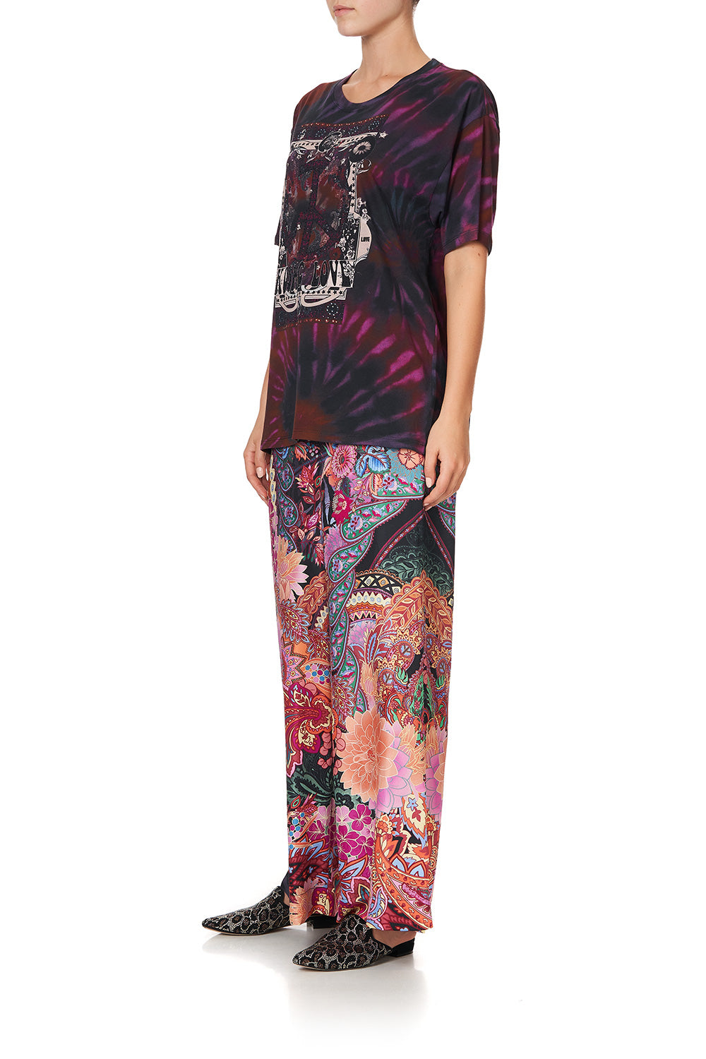 OVERSIZE BAND TEE SWINGING SIXTIES