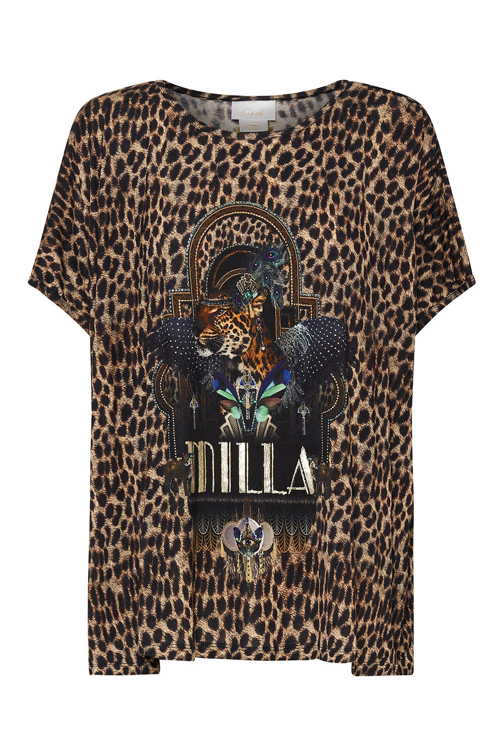 LOOSE FIT ROUND NECK TEE FITZGERALDS FLAPPER