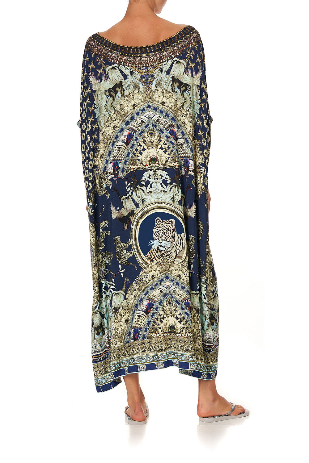 ROUND NECK KAFTAN A LITTLE PAST TWILIGHT