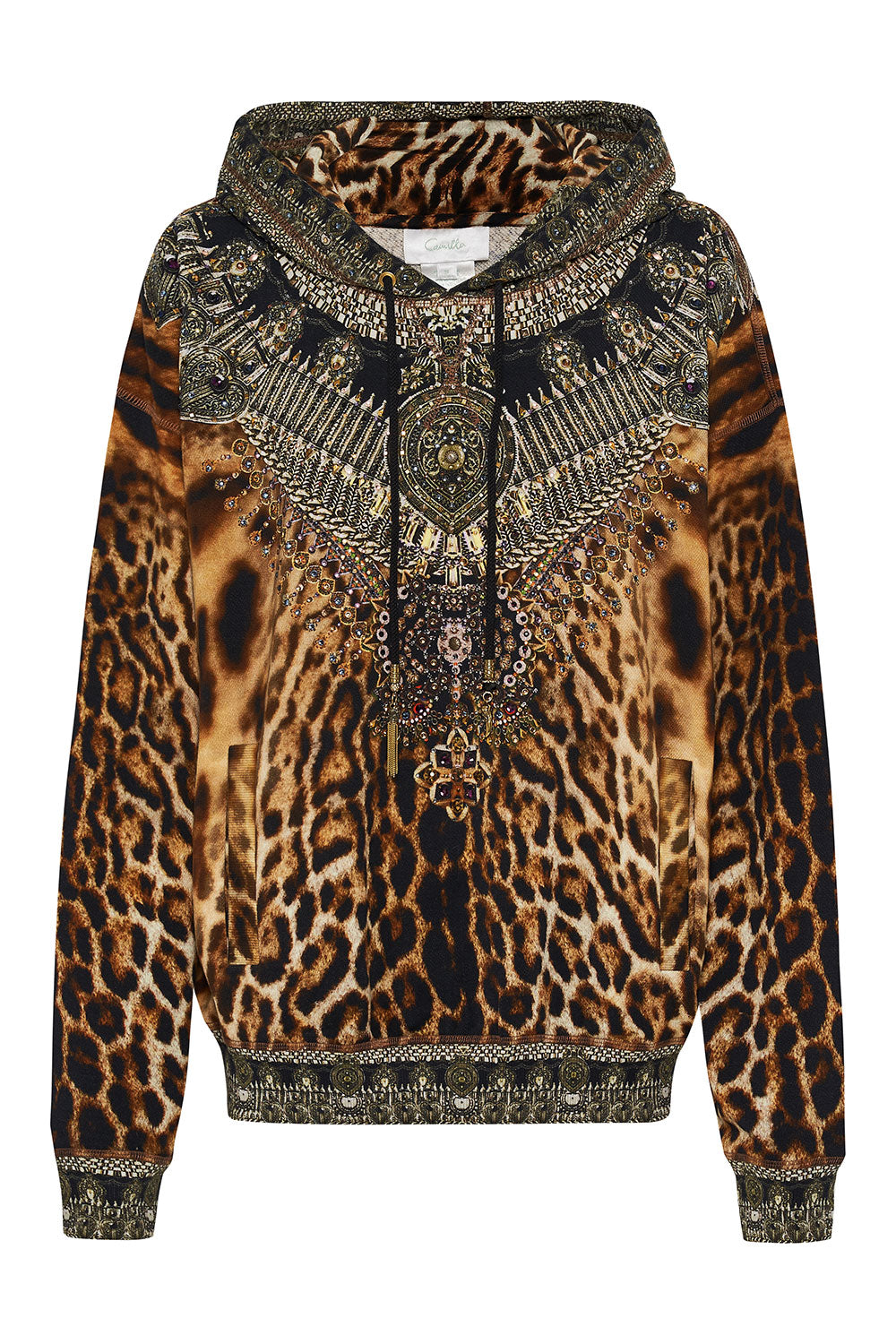 HOODIE WITH SIDE POCKETS RULER OF THE UNDERWORLD