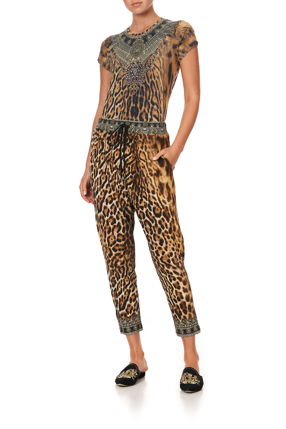 RIB WAIST RELAXED PANT RULER OF THE UNDERWORLD