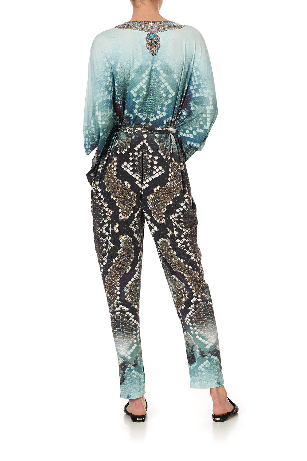 JERSEY BAT SLEEVE JUMPSUIT PREY