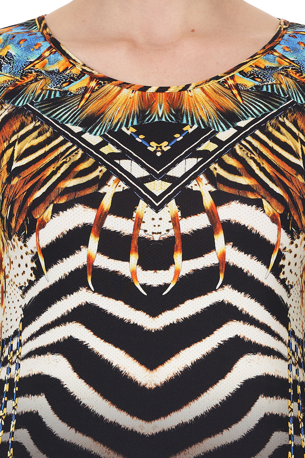 LONG SLEEVE THUMBHOLE TOP LOST PARADISE