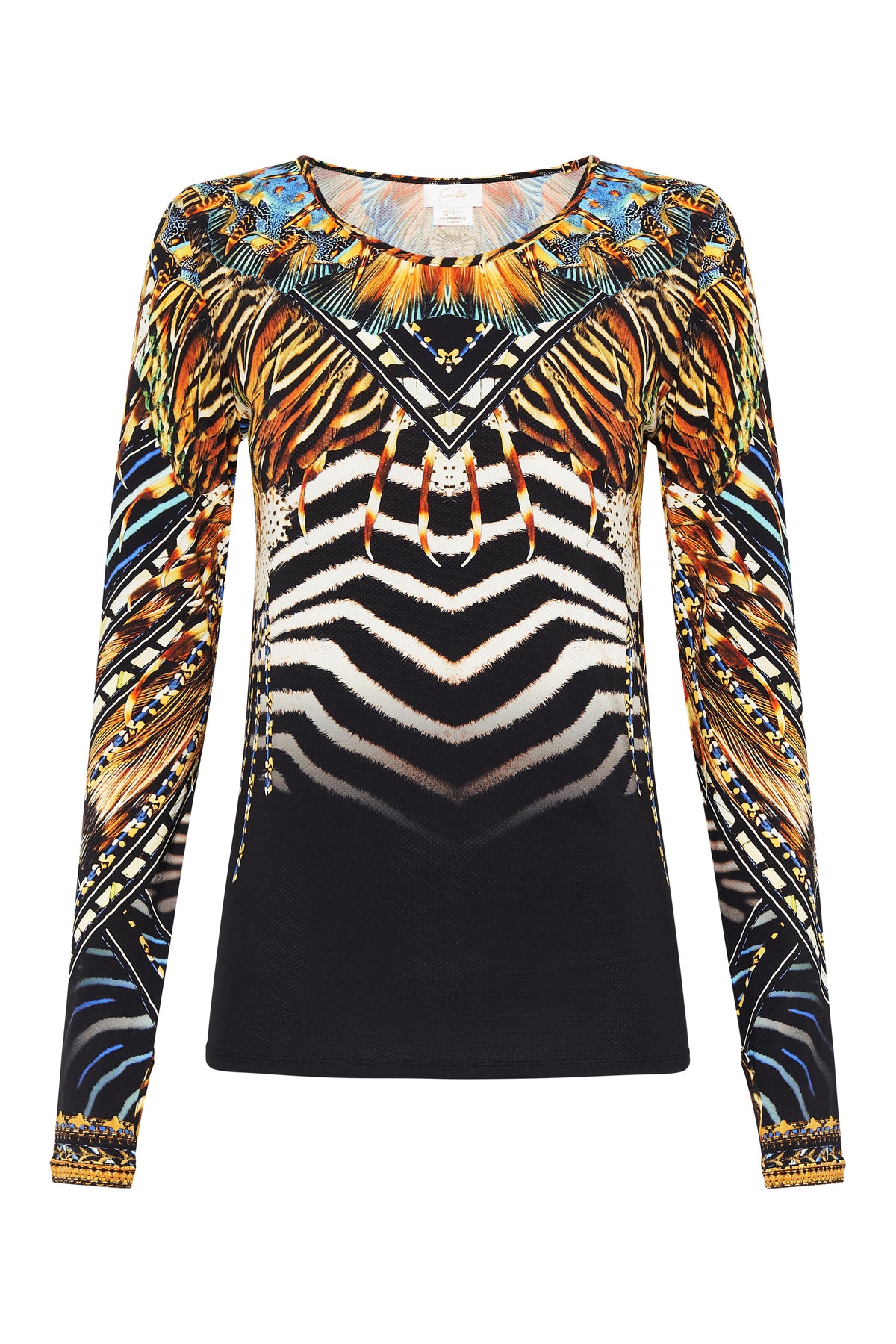 LONG SLEEVE THUMBHOLE TOP LOST PARADISE