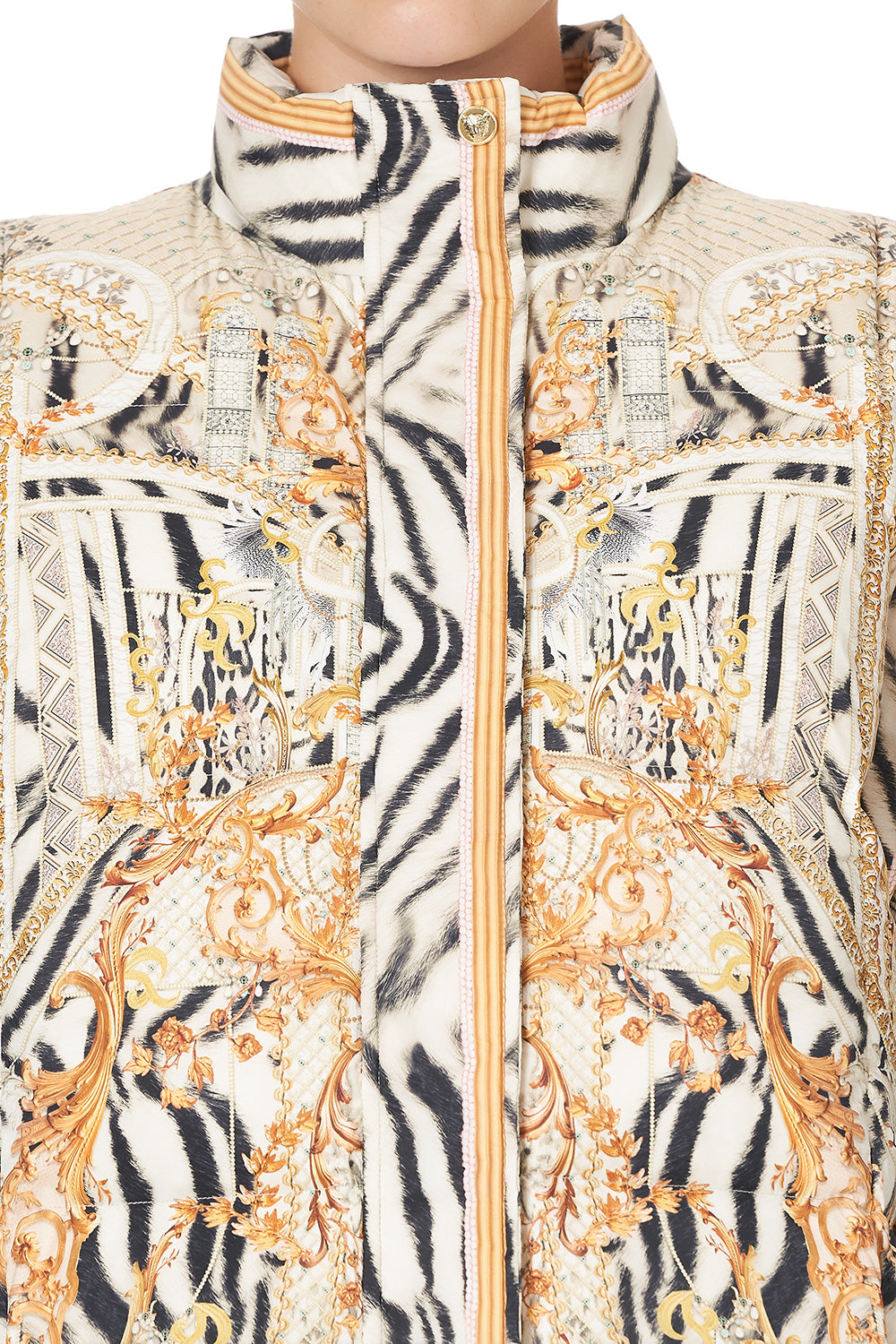 OVERSIZED PUFFER GILET GATES OF GLORY