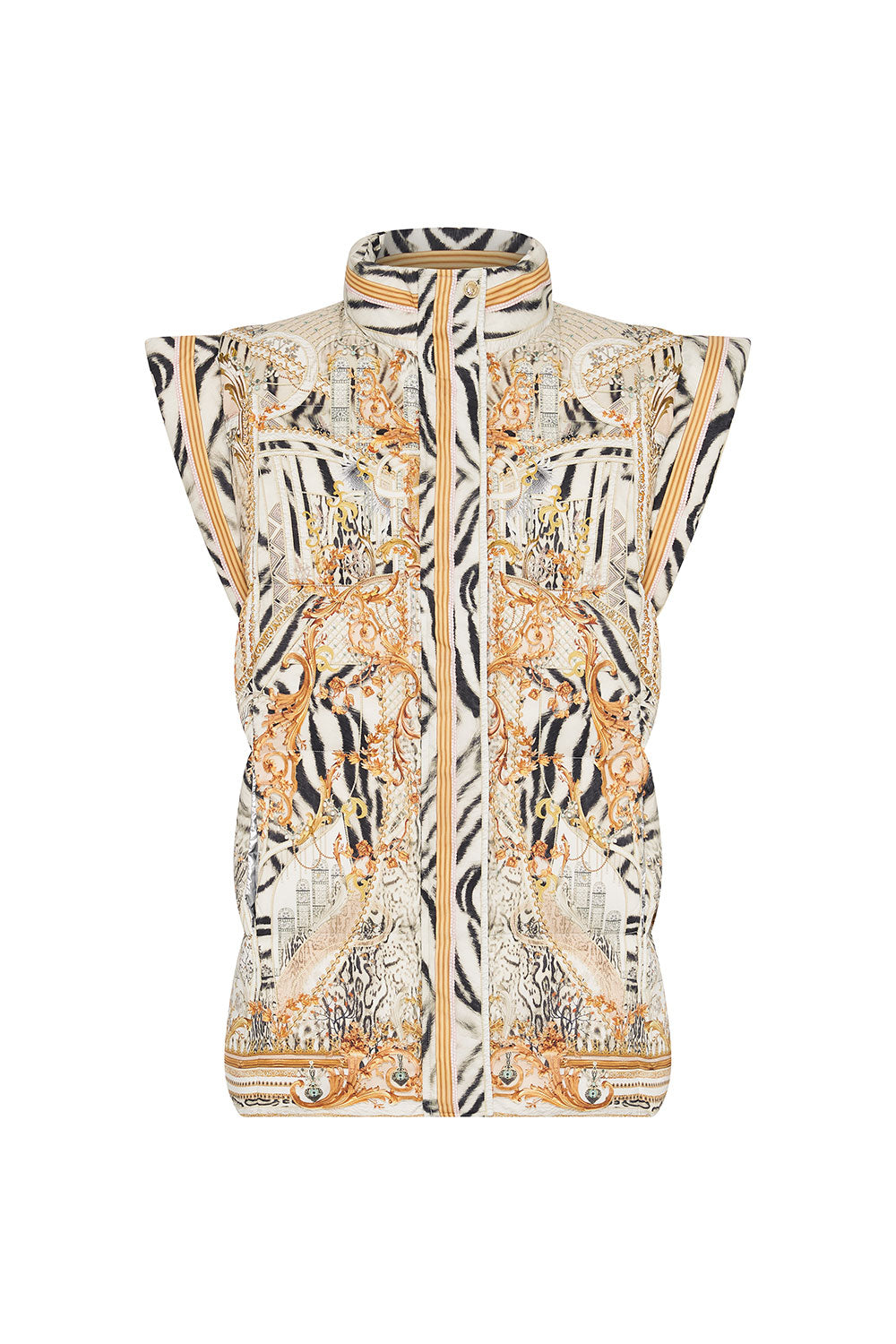 OVERSIZED PUFFER GILET GATES OF GLORY