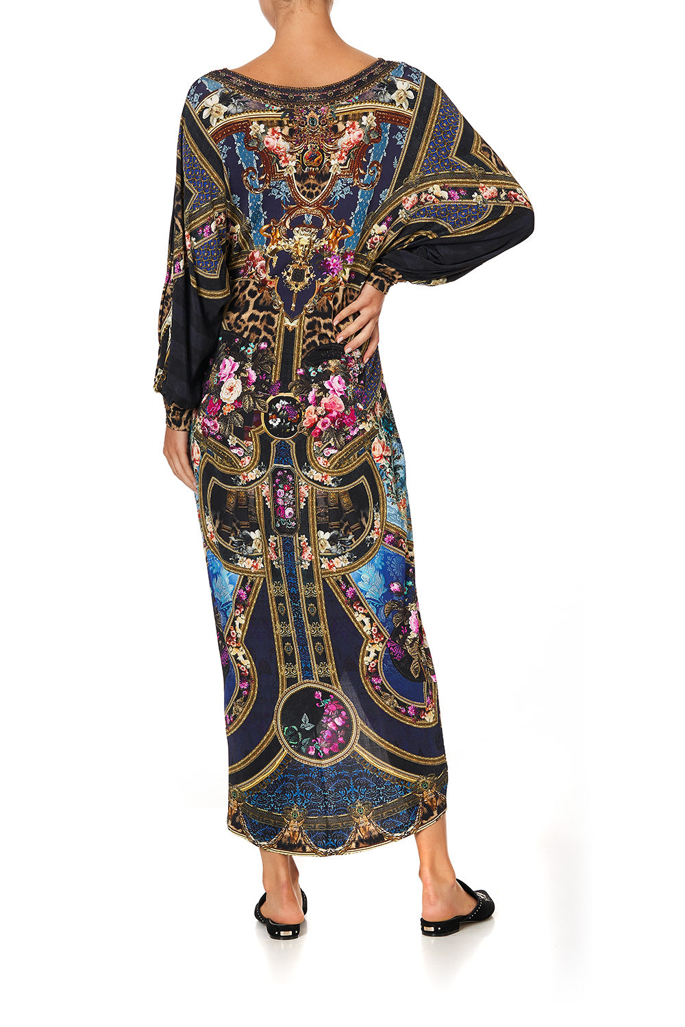 TWIST FRONT DRESS FIELDS OF TREASURE