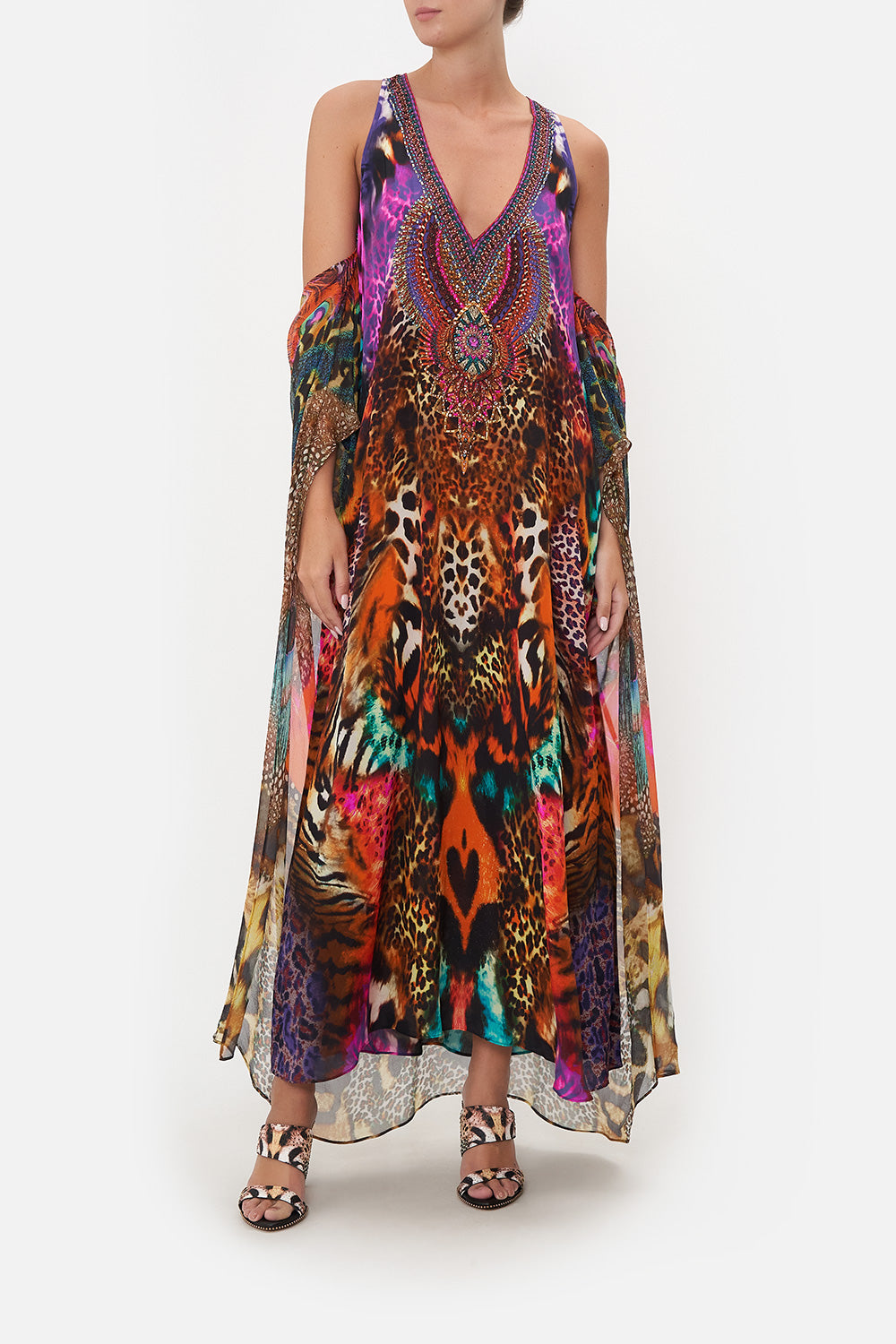 TIE FRONT MULTIWEAR DRESS SURREALIST SUSPENSION