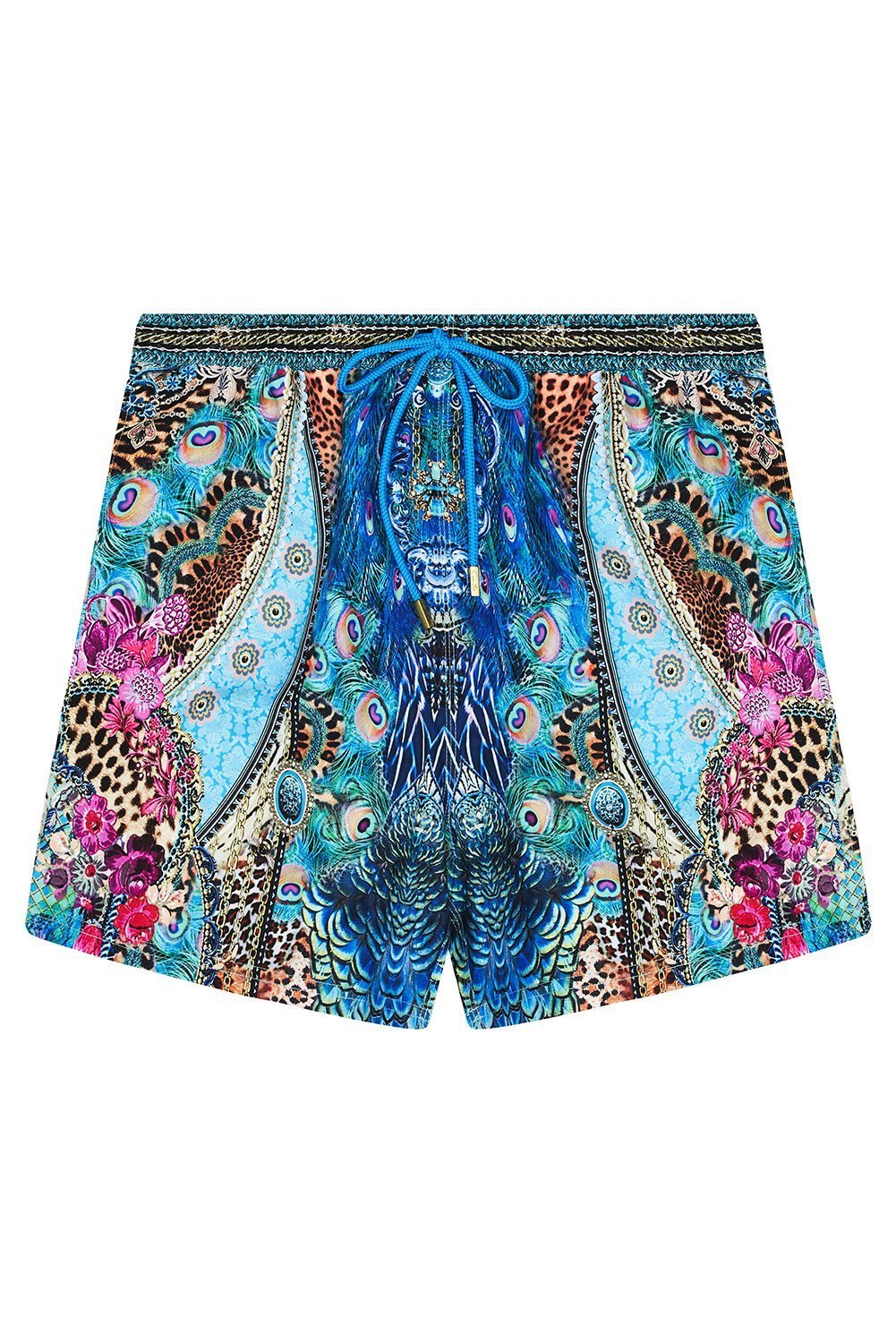 ELASTIC WAIST BOARDSHORT BASILICA BEAUTY