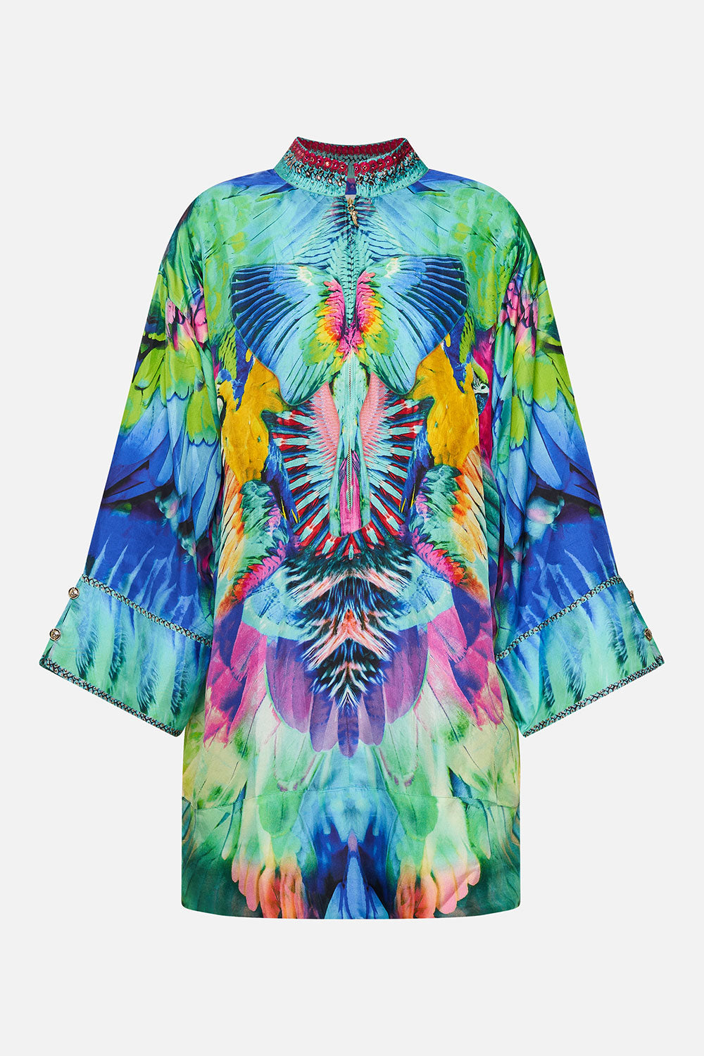 ZIP FRONT SHIRT DRESS AGE OF ASTERIA