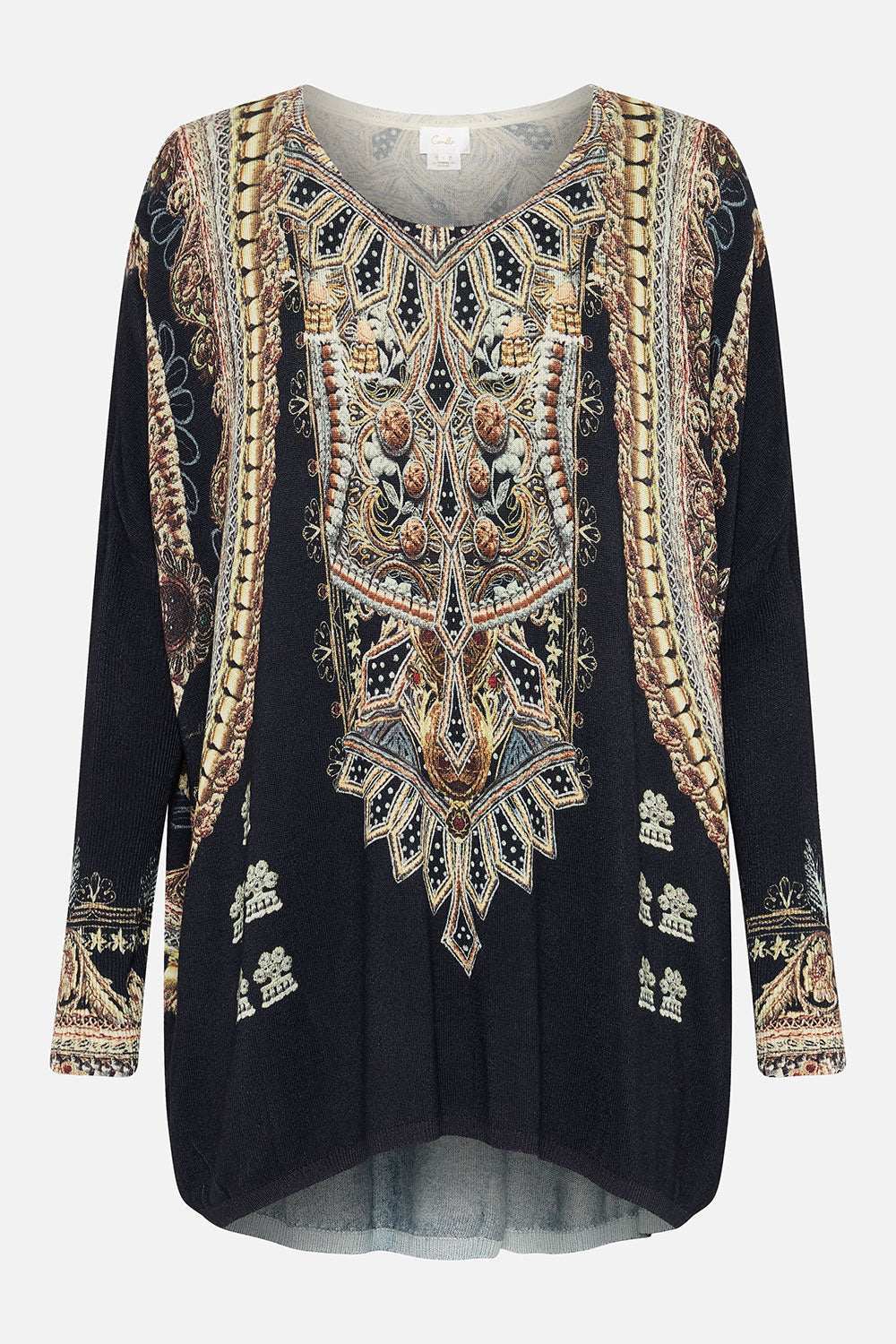 OVERSIZE LONG SHIRT ITS ALL OVER TORERO