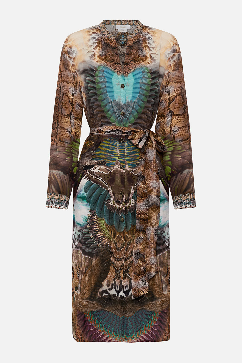 MID LENGTH SHIRT DRESS CALL OF THE FALCON