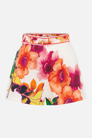 TUCK FRONT SHORT PRETTY AS A POPPY