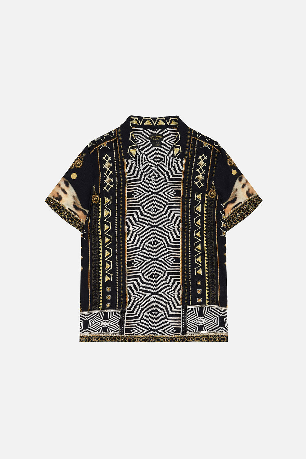 SHORT SLEEVE CAMP COLLARED SHIRT DESERT DREAMS