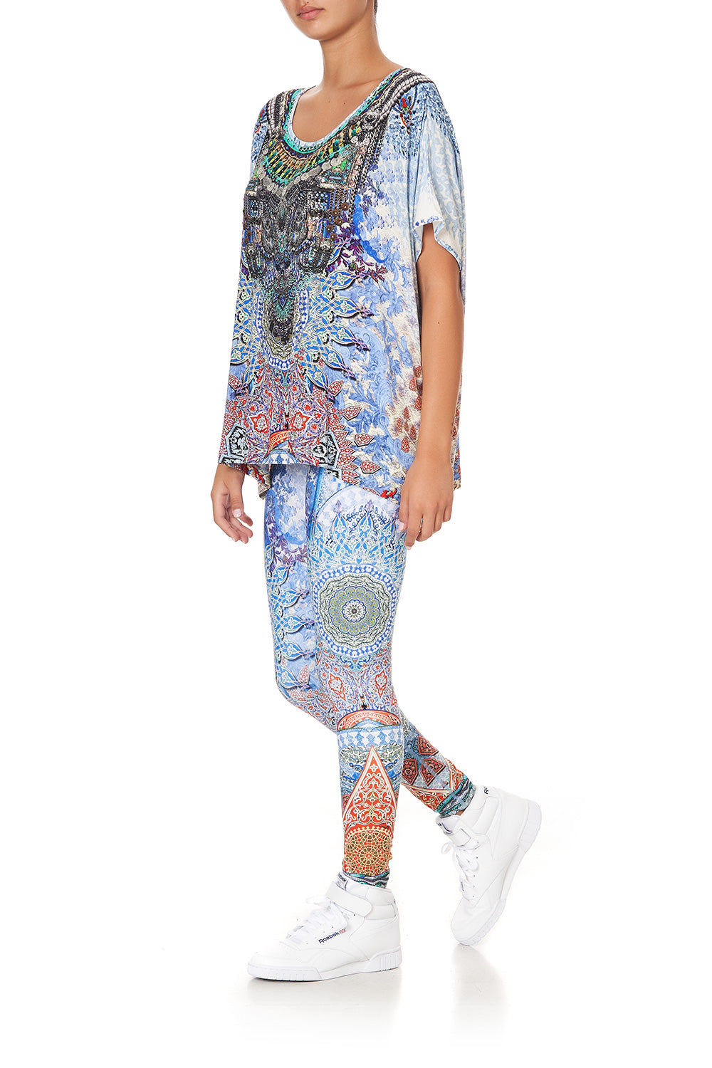 LOOSE FIT ROUND NECK TEE CONCUBINE REALM