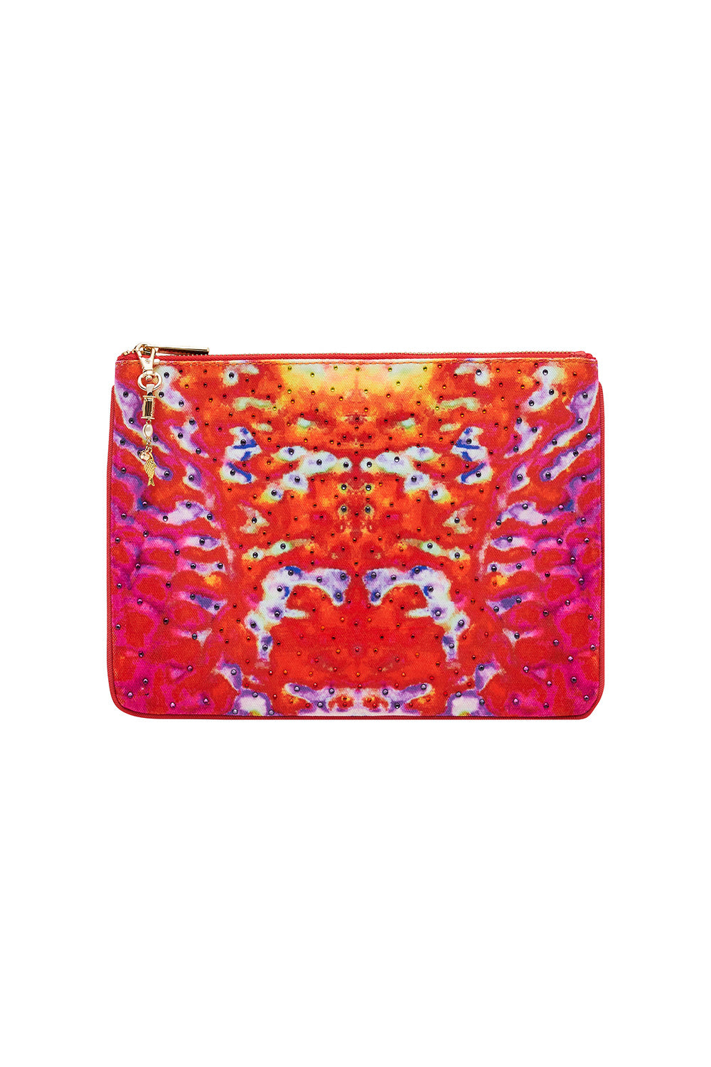 SMALL CANVAS CLUTCH BANSHEE BECKONS