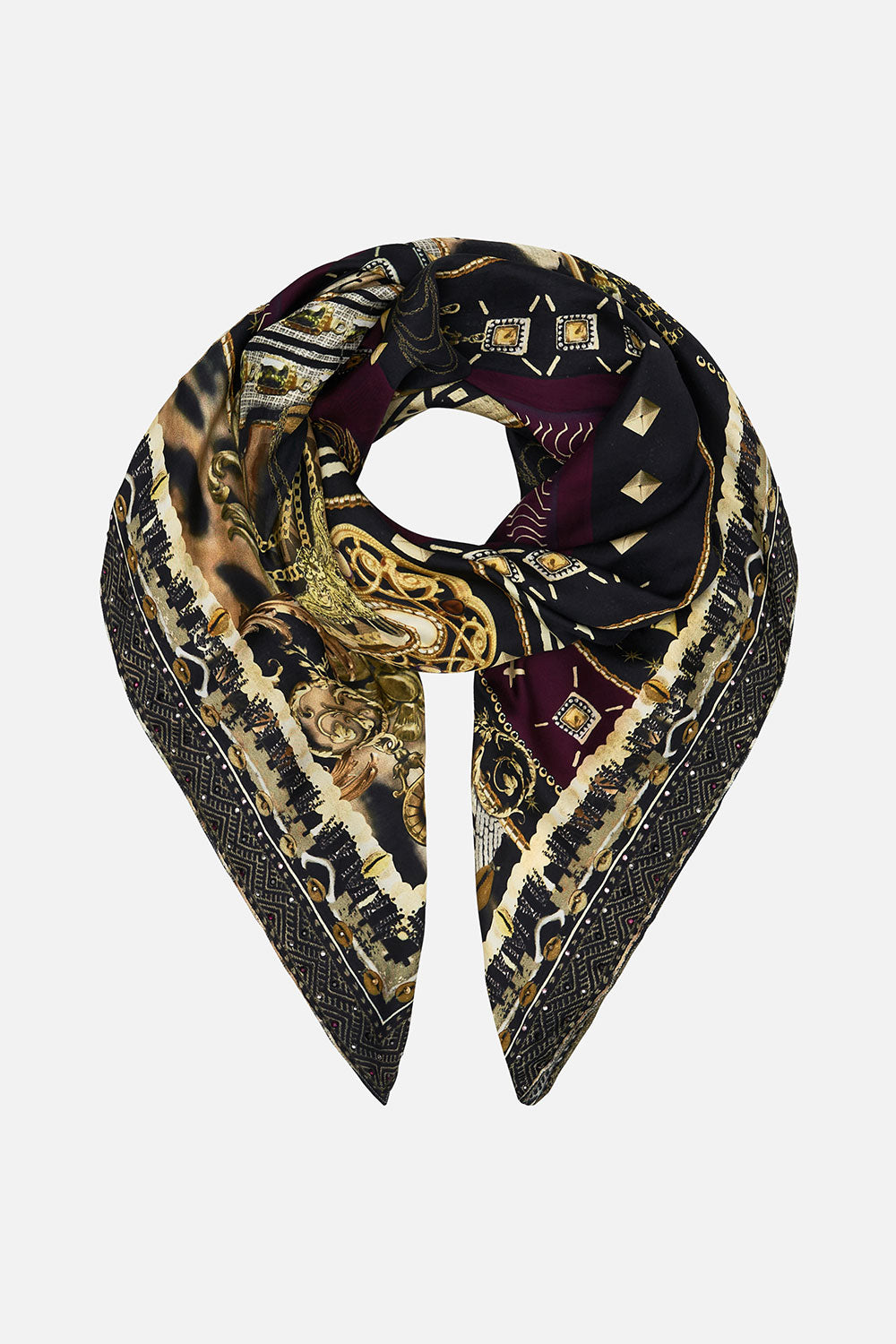 LARGE SQUARE SCARF DESERT DREAMS